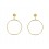 Pendientes de oro amarillo (18K)