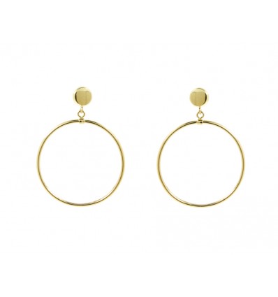 Pendientes de oro amarillo (18K)