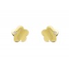 Pendientes de oro amarillo de 18K con circonitas