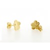 Pendientes de oro amarillo de 18K con circonitas
