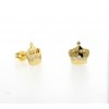 Pendientes de oro amarillo de 18K con circonitas