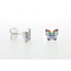 Pendientes de plata y circonitas