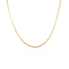 Barbada plana 18K
