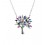 Cadena con colgante de plata
