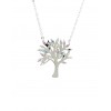 Cadena con colgantes de plata
