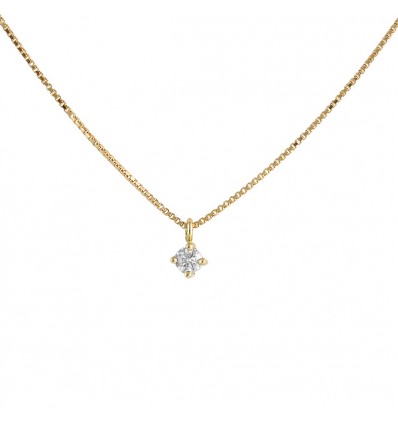 Diamante y oro 18K