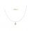 Colgante de oro amarillo (18K) con diamante