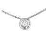 Colgante y cadena de oro 18K con diamante