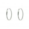 Aros de plata con circonitas