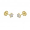 Pendientes de oro blanco (18K)