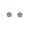 Pendientes de oro blanco (18K)