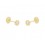 Pendientes de oro (18K) para niña