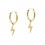 Pendientes de oro amarillo (18K)