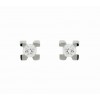 Pendientes de oro blanco con diamantes