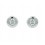 Pendientes de oro blanco (18K) con diamantes