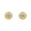 Pendientes de oro amarillo (18K) con circonita