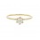 Solitario de oro amarillo (18K)