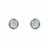 Pendientes de oro de 18K con diamantes