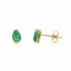 Pendientes de esmeraldas