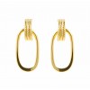 Pendientes de oro amarillo 18K