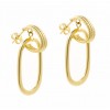 Pendientes de oro amarillo (18K)