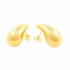 pendientes con forma de gota de oro amarillo (18K)