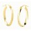 Criollas de oro amarillo (18K)