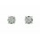 Pendientes de oro blanco y diamantes