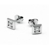 Pendientes de oro con diamantes