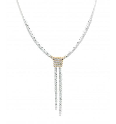 Gargantilla oro y diamantes