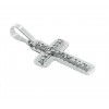 Cruz de oro con diamantes