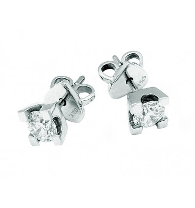 Pendientes oro con diamantes