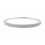 Pulsera de oro blanco (18K) con diamante
