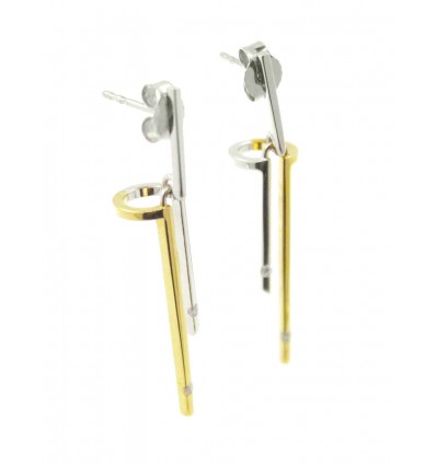 Pendientes largos modernos