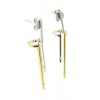 Pendientes largos modernos