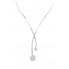 Collar rosetas diamantes
