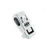 COLGANTE DE ORO BLANCO CON DIAMANTES.