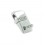 Colgante de oro blanco (18K) con diamante
