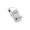 COLGANTE DE ORO BLANCO CON DIAMANTES.