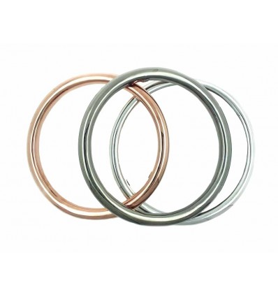 Pulsera rigida de plata 
