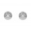 Pendientes de oro blanco (18K) con diamante