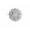 SORTIJA ORO BLANCO CON 19 DIAMANTES 