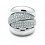 Sortija de oro blanco (18K) con diamante