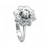 Anillo roseta diamantes