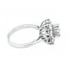 Anillo roseta diamantes
