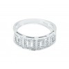 Anillo greca oro y diamantes