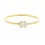 Solitario de oro amarillo (18K)