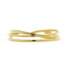 Sortija de oro 18K aros cruzados
