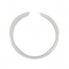 Brazalete ancho de plata