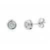 Pendientes de oro de 18K con diamantes